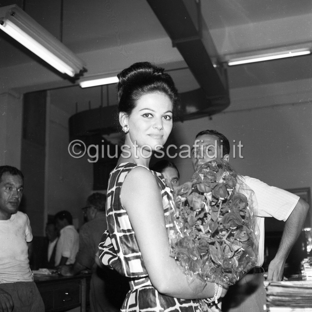 Claudia Cardinale al Giornale L'Ora